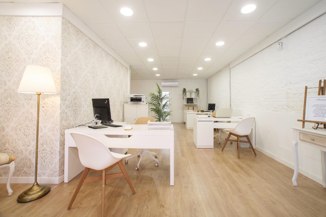 Zona de trabajo del equipo Casavertia